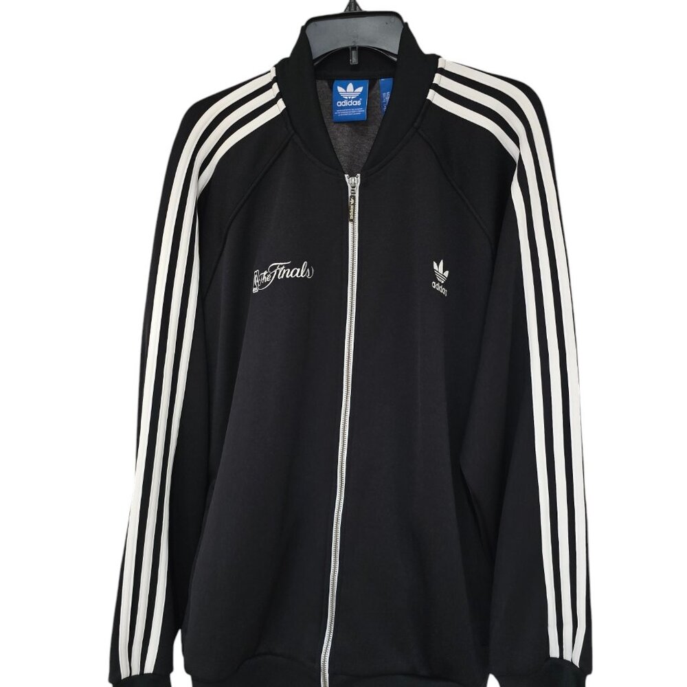 NBA The Finals Adidas Men's Plus Size Zipper Jacket 2XL  NWT